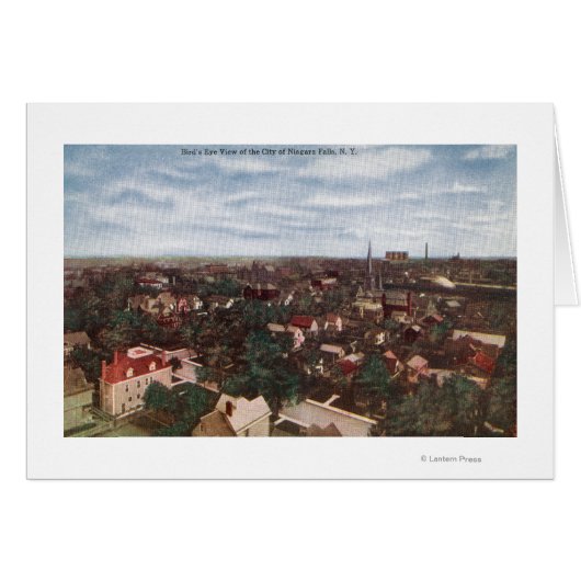 Aerial View of the City Cards (Front Horizontal)
