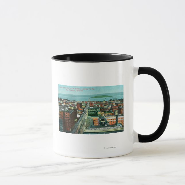 Aerial View of the City from the Call Building Mug (Right)