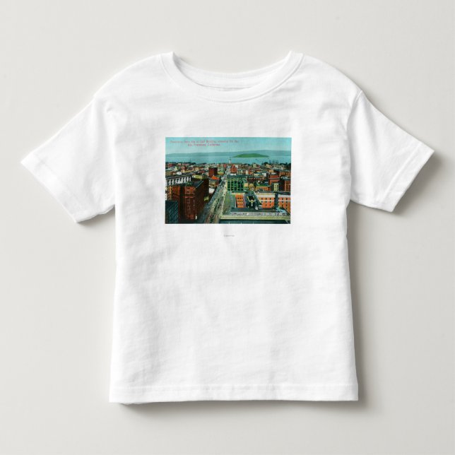 Aerial View of the City from the Call Building Toddler T-shirt (Front)