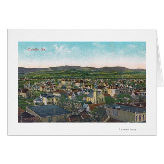 Aerial View of the CityCorvallis, OR (Front Horizontal)