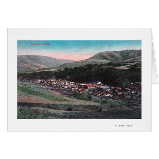 Aerial View of the CityCuldesac, ID (Front Horizontal)