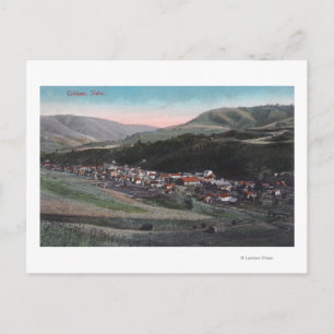 Aerial View of the CityCuldesac, ID Postcard