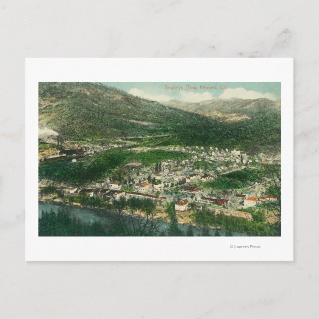 Aerial View of the CityKennett, CA Postcard (Front)