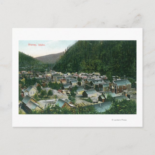 Aerial View of the CityMurray, ID Postcard (Front)