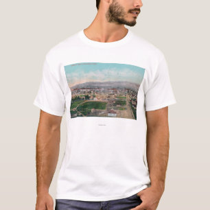Aerial View of the CityPocatello, ID T-Shirt