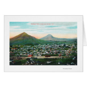Aerial View of the CitySan Luis Obispo, CA Cards