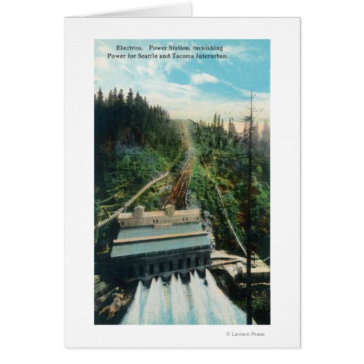 Aerial View of the Electron Power Station Cards (Front)