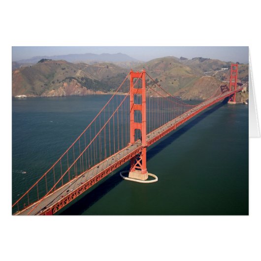 Aerial view of the Golden Gate Bridge in the 2 (Front Horizontal)