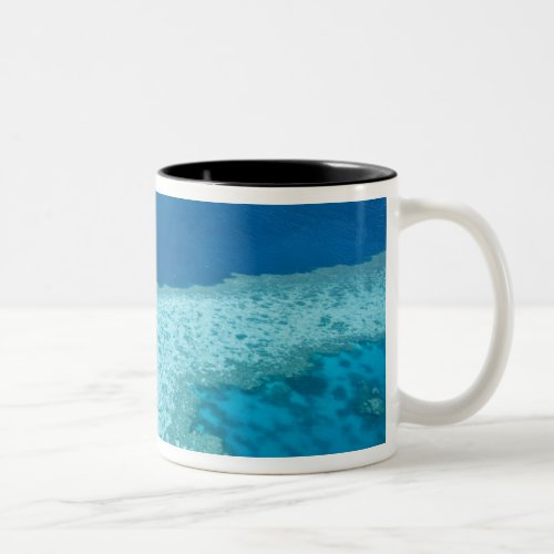 Aerial view of The Great Barrier Reef by the Two_Tone Coffee Mug