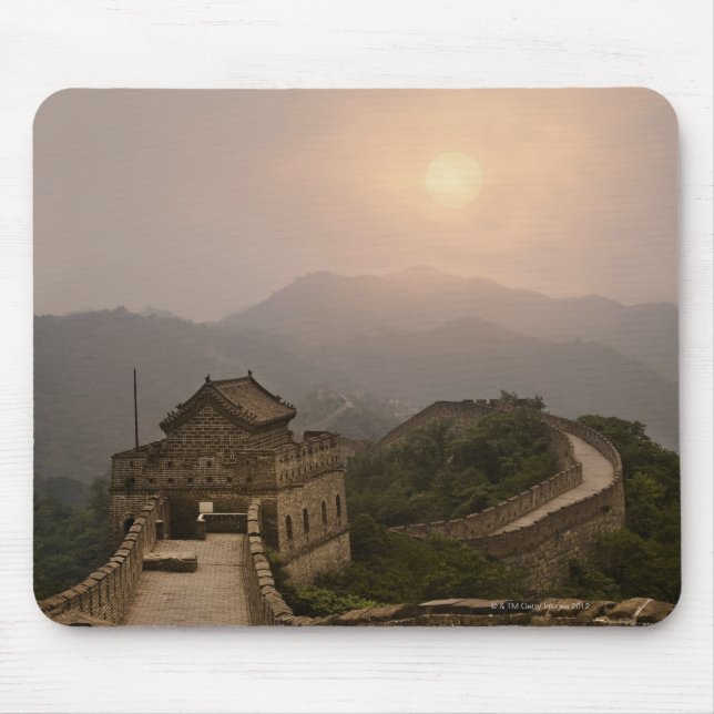 Aerial view of the Great Wall of China Mouse Pad (Front)