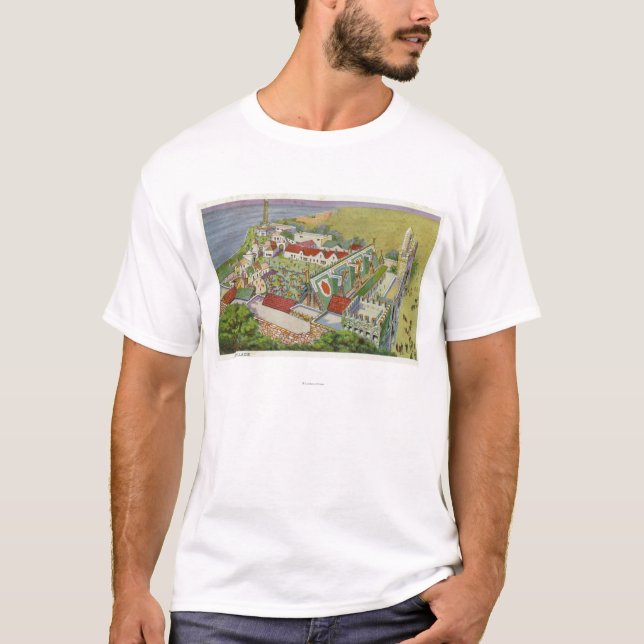 Aerial View of the Irish Village T-Shirt (Front)