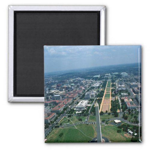 Aerial view of the National Mall Magnet