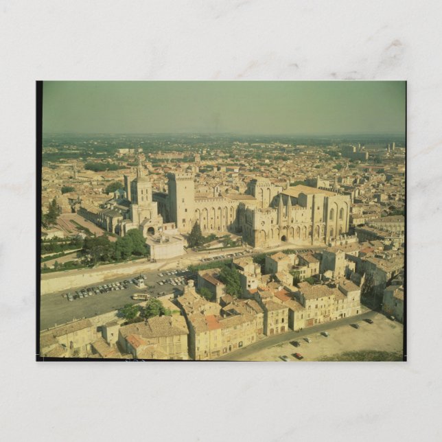 Aerial view of the Palace Postcard (Front)