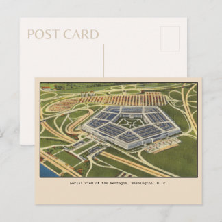 Aerial View of the Pentagon Washington, D.C. Postcard