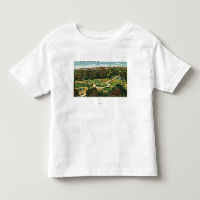 Aerial View of the Public Gardens # 2 Toddler T-shirt (Front)