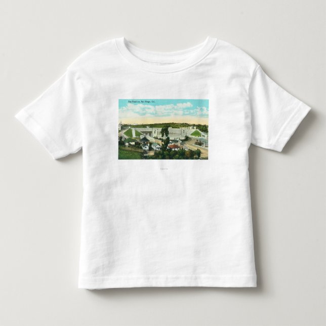 Aerial View of the StadiumSan Diego, CA Toddler T-shirt (Front)