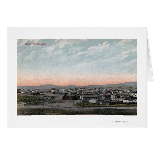 Aerial View of the Town 4 Cards (Front Horizontal)
