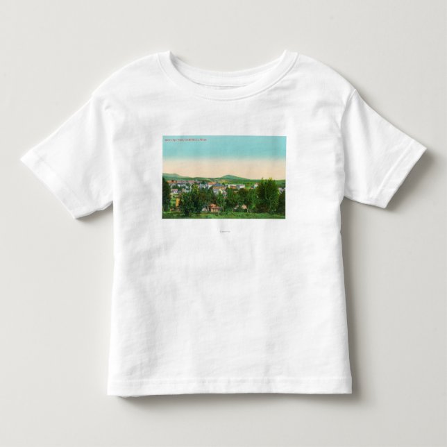 Aerial View of the Town 9 Toddler T-shirt (Front)