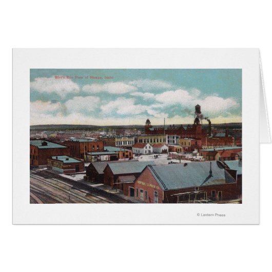 Aerial View of the Town, Train TracksNampa, ID (Front Horizontal)