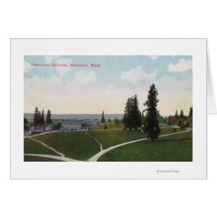 Aerial View of the Vancouver Barracks Cards