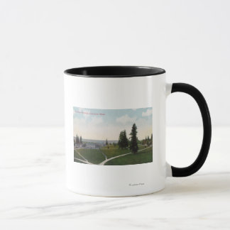 Aerial View of the Vancouver Barracks Mug