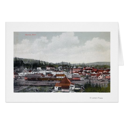 Aerial View of Town Cards (Front Horizontal)