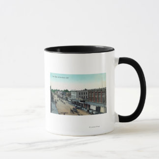 Aerial View of West Main StreetWoodland, CA Mug