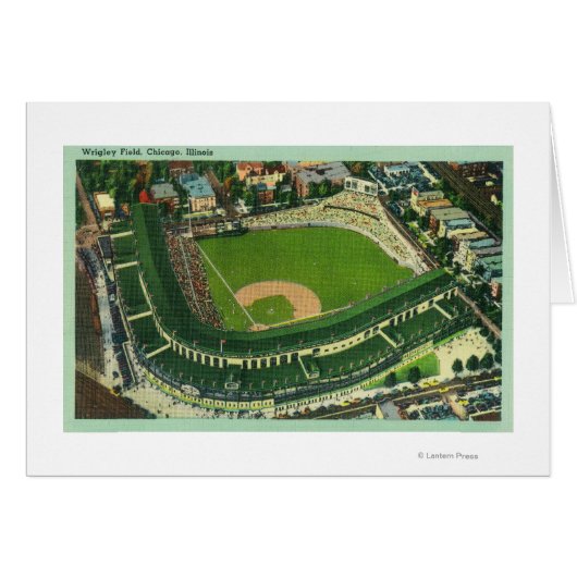 Aerial View of Wrigley Field # 2Chicago, IL (Front Horizontal)