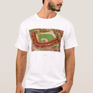 Aerial View of Wrigley FieldChicago, IL T-Shirt