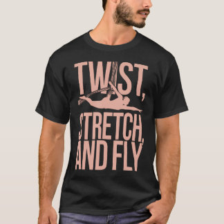 Aerial Yoga Exercise Zen Aerial Yoga Instructor T-Shirt
