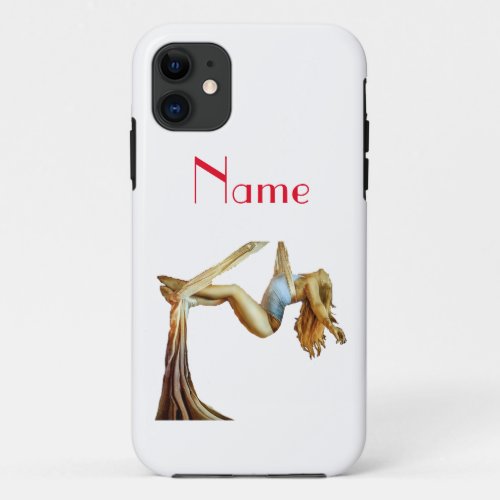 Aerial yoga fitness Thunder_Cove  iPhone 11 Case