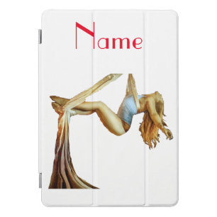 Aerial yoga fitness Thunder_Cove iPad Pro Cover