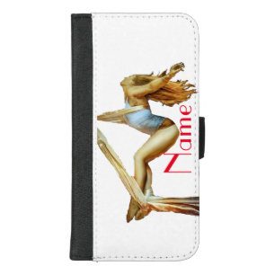 Aerial yoga fitness Thunder_Cove iPhone 8/7 Plus Wallet Case