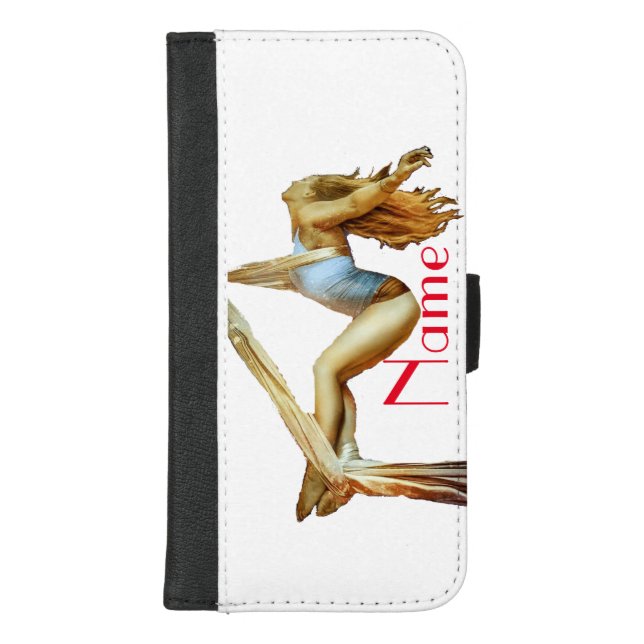Aerial yoga fitness Thunder_Cove   iPhone Wallet Case (Front)