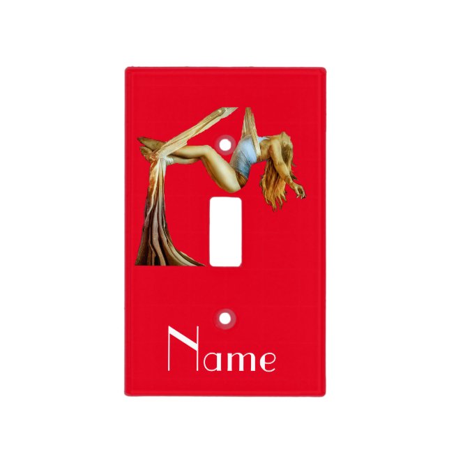 Aerial yoga fitness Thunder_Cove Light Switch Cover (Front)