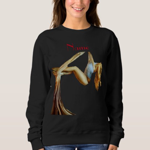 Aerial yoga fitness Thunder_Cove Sweatshirt