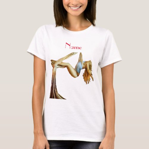 Aerial yoga fitness Thunder_Cove T_Shirt