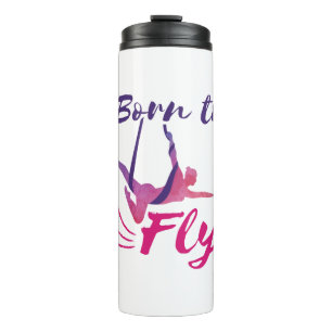 Aerial Yoga Silks Born to Fly Thermal Tumbler