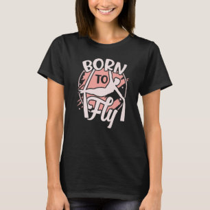 Aerialist Aerial Yoga Performer And Aerial Silk Ac T-Shirt