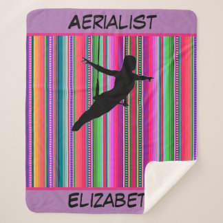 Aerialist Aztec Trapeze Sherpa Blanket