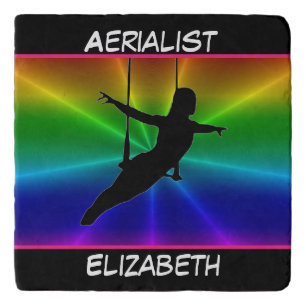 Aerialist Rainbow Burst Trivet