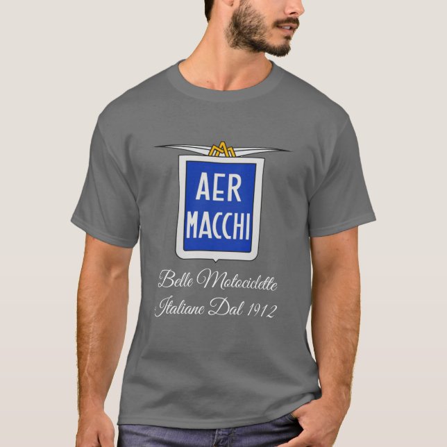 Aermacchi Motorcycles 🏍 Italian 🇮🇹 1912 T-Shirt (Front)