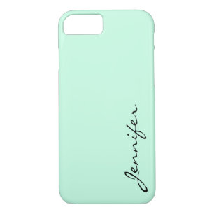 Aero blue color background iPhone 8/7 case