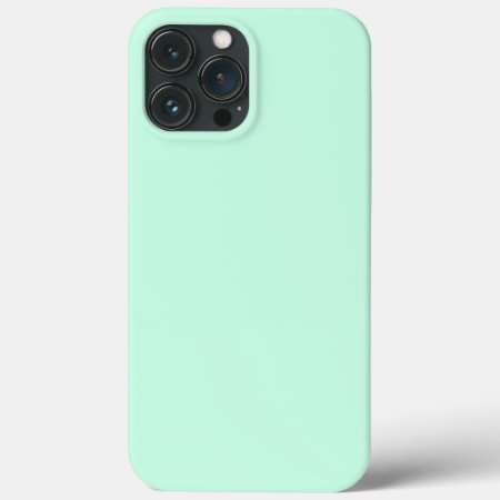 Aero Blue Color Background Iphone 13 Pro Max Case