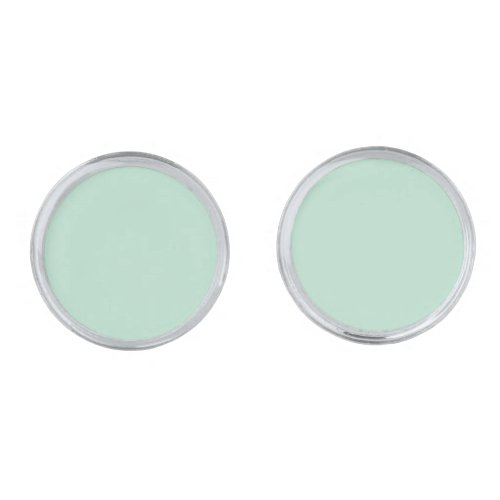 Aero blue	solid color  cufflinks