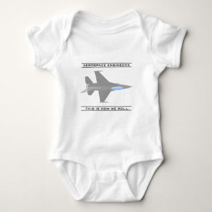 Aero Engineers: How We Roll Baby Bodysuit