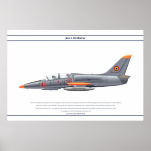 Aero L-39 Romania Poster