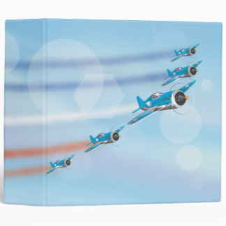 Aerobatics Display Team 3 Ring Binder