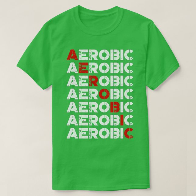 aerobic 15 T-Shirt (Design Front)