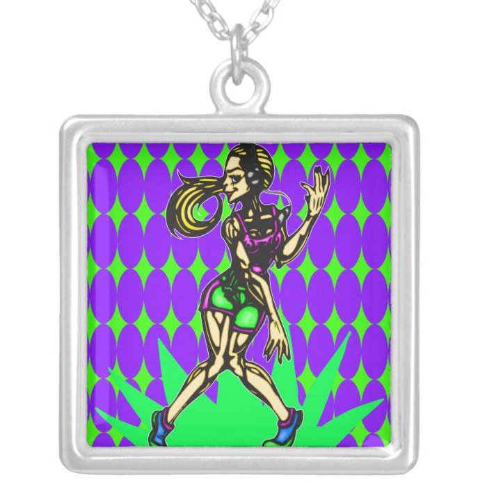 Aerobic Dance Workout Pendants